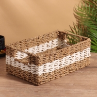 Корзина плетеная 31х20х12 см, сиграсс