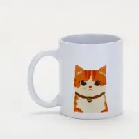 Кружка керамическая &laquo;Рыжий кот&raquo;, 320 мл