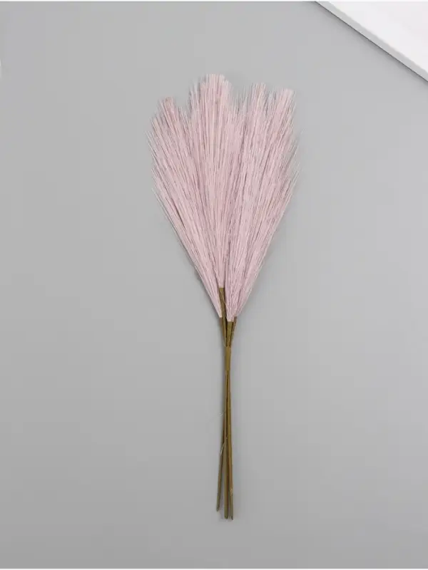 Искусственное растение для творчества "Ковыль" сирень 29 см