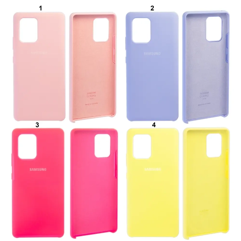 Чехол Samsung S10 Lite SILICONE COVER