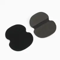 Набор защитных вкладышей для подмышек (наб 6пар цена за наб) 12*9,5 на кл осн черн накл