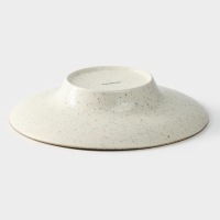 Тарелка для пасты Magistro Poursephona, 140 мл, d=21 см, фарфор, бежевая