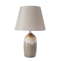 Настольная лампа с абажуром RISALUX &laquo;Сканди&raquo;, Е14, 40 Вт, 25&times;25&times;40 см