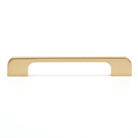 Ручка-скоба CAPPIO RSC023, алюминий, м/о 128 мм, цвет золотой