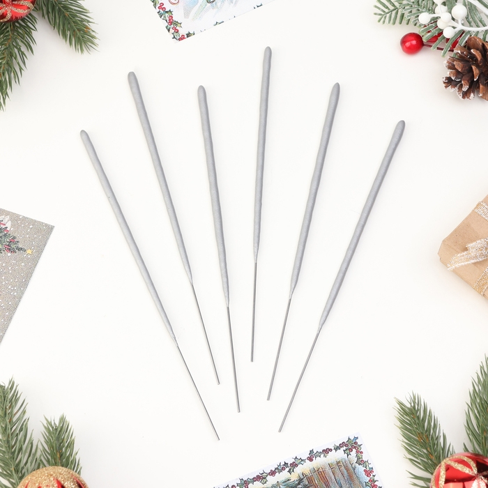 Бенгальские огни, 20 см, 6 штук, "Фестивальные"