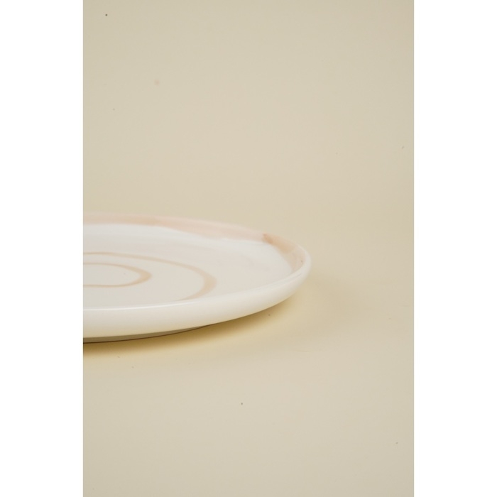 Набор тарелок фарфоровых SL Home &laquo;Гато&raquo;, d=20 см, цвет белый