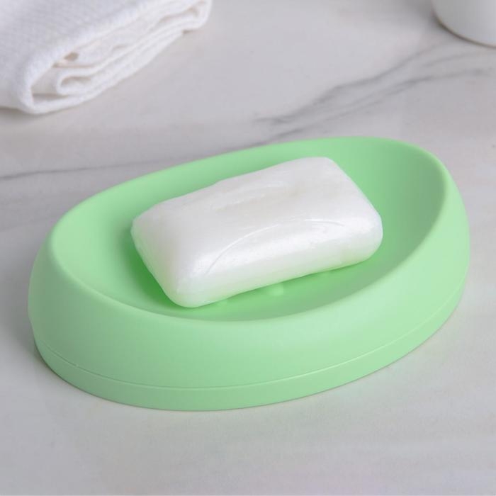 Мыльница &laquo;Камея&raquo;, 14&times;10&times;3,5 см, цвет МИКС