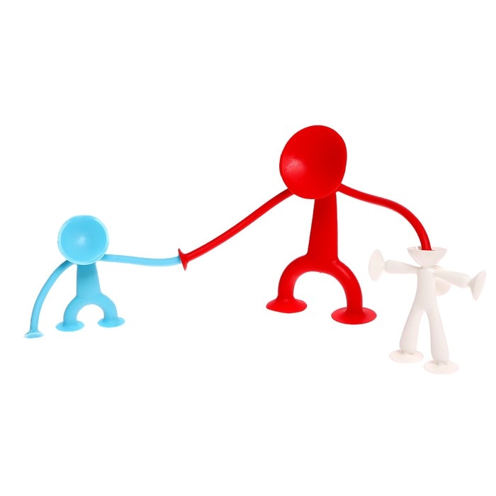 Конструктор &laquo;Забавные присоски&raquo;, 64 детали