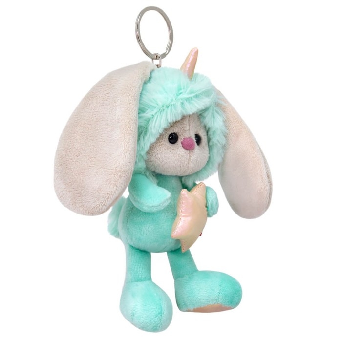 Мягкая игрушка-брелок &laquo;Зайка Ми &laquo;Единорожка&raquo;, 15 см