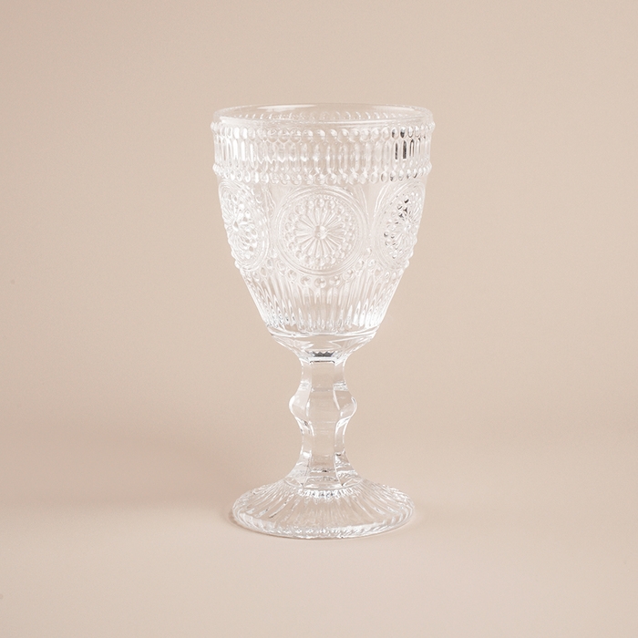 Набор бокалов для вина стеклянный SL Home &laquo;Ларго&raquo;, 300 мл, 9&times;17 см, цвет прозрачный