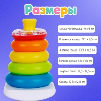 Развивающий набор &laquo;Звонкая пирамидка&raquo;
