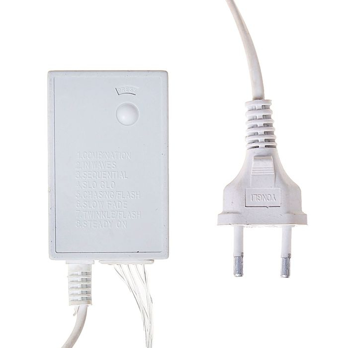 Гирлянда &laquo;Водопад&raquo; 2 &times; 1.5 м, IP44, прозрачная нить, 400 LED, свечение мульти, 8 режимов, 220 В