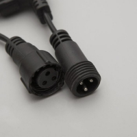 Гирлянда &laquo;Занавес&raquo; 2 &times; 1.5 м, IP44, УМС, тёмная нить, 360 LED, свечение синее, 220 В