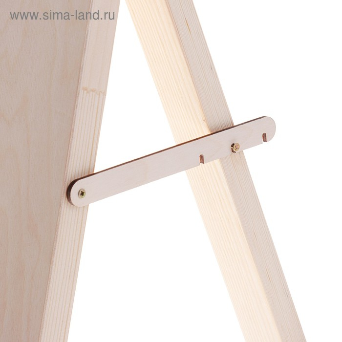 Мольберт настольный &laquo;Хлопушка&raquo;, 500 х 450 х 300 мм, односторонний, неокрашенное дерево, Calligrata