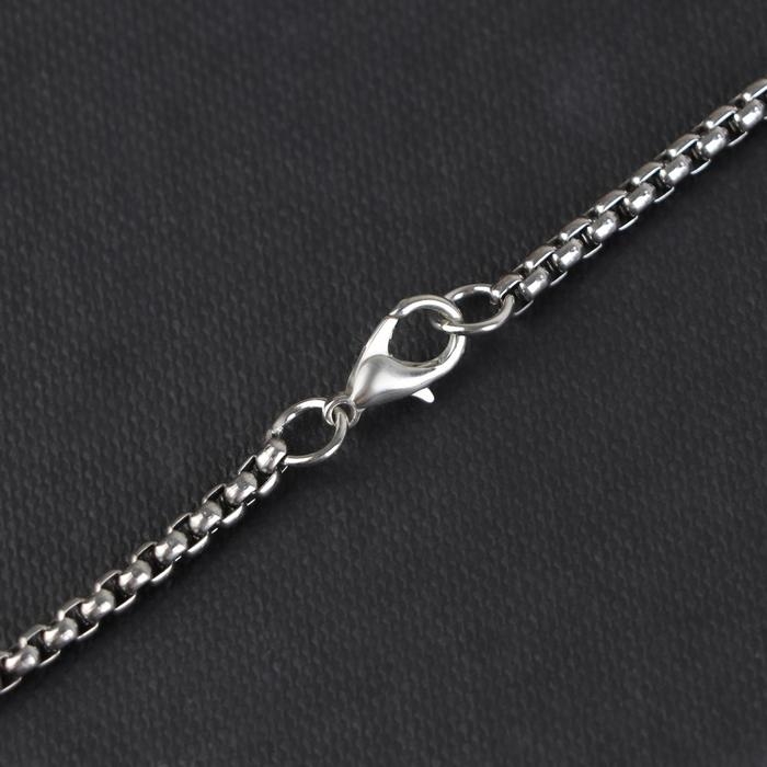 Кулон-амулет &laquo;Помпеи&raquo; карта, цвет чернёное серебро, 70 см