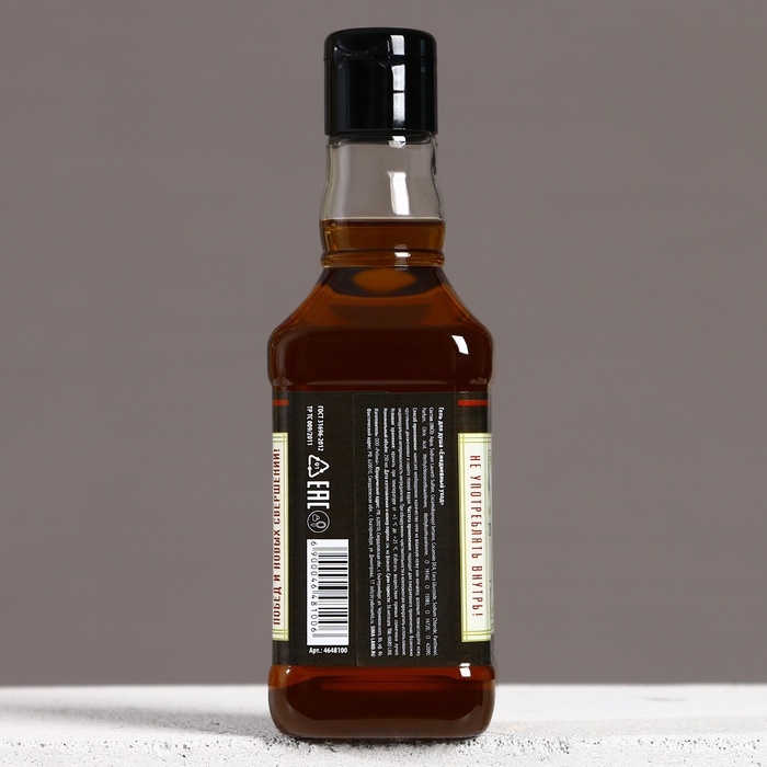 Гель для душа во флаконе виски &laquo;На удачу&raquo;, 250 мл, аромат пряного виски, Новый Год