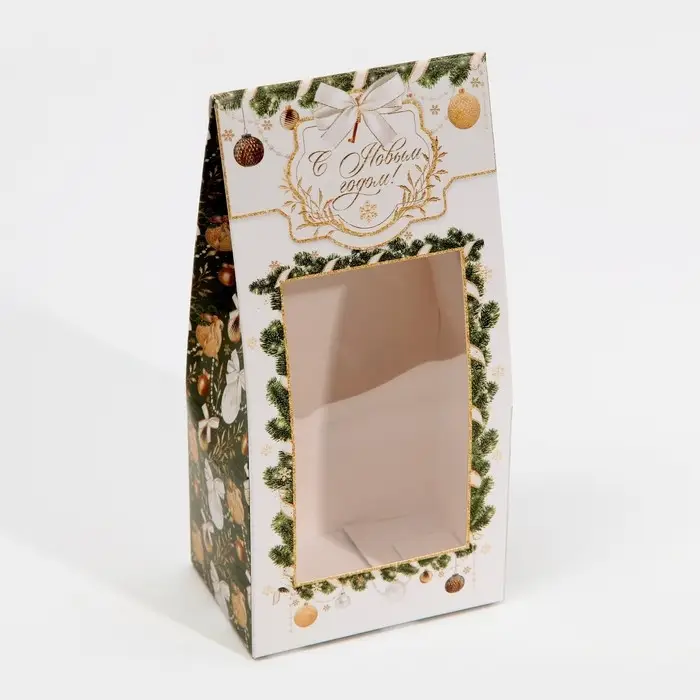 Коробка складная &laquo;Золотой&raquo;, 9 х 19 х 6 см