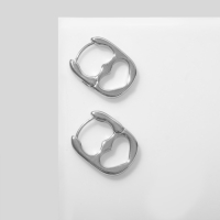 Серьги металл &laquo;Сердце&raquo; ключ, цвет серебро