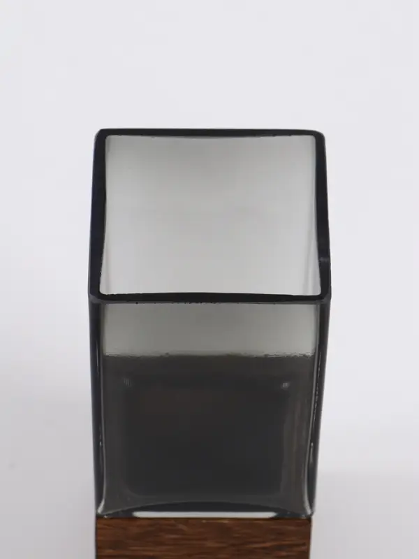 Ваза &laquo;Данте&raquo;, 20&times;8 см, стекло, серая