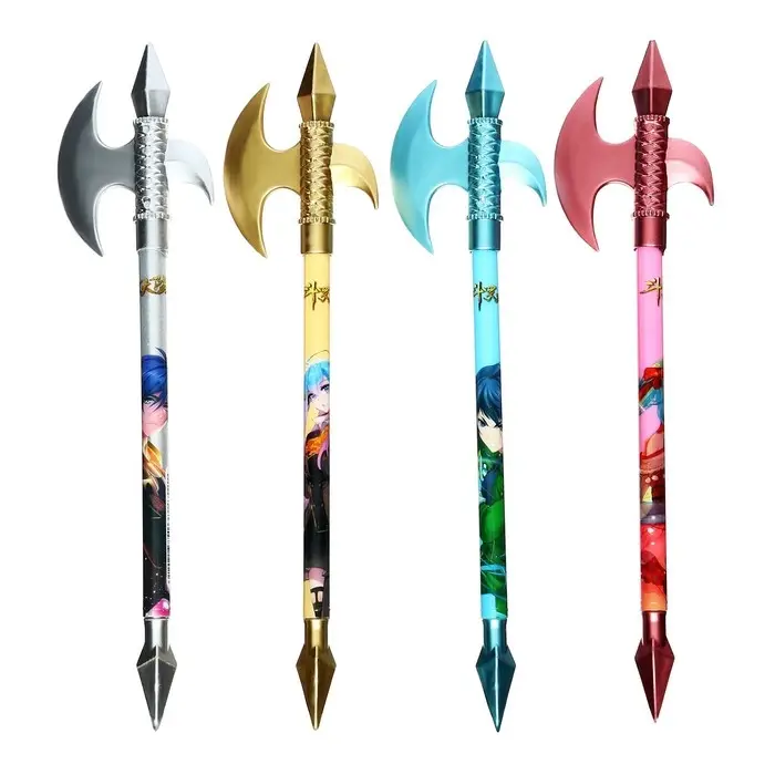 Ручка - прикол гелевая &laquo;Топор&raquo;, МИКС