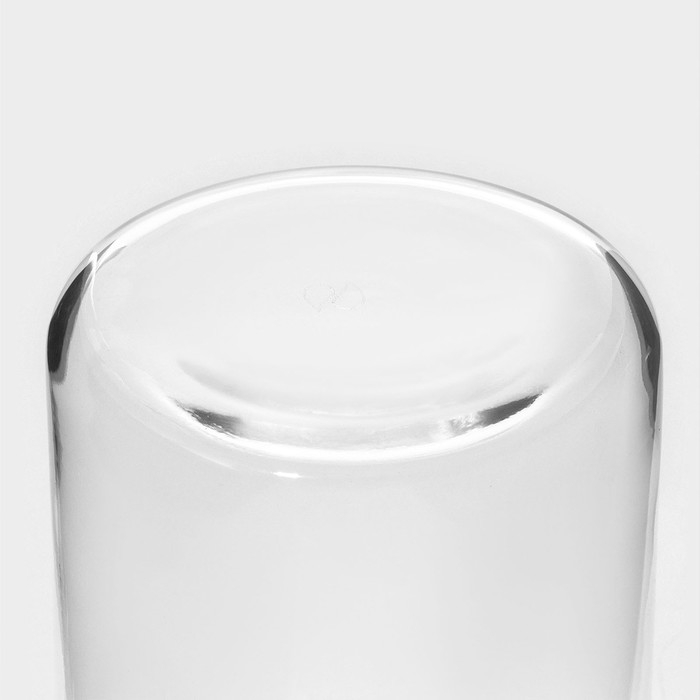 Банка для сыпучих продуктов стеклянная Вуди, 1,1 л, с бамбуковой крышкой