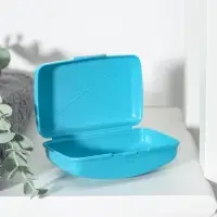 Мыльница &laquo;Дорожная&raquo;, 10&times;6,8&times;4,4 см, МИКС