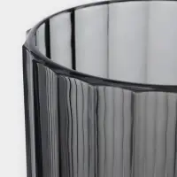 Стакан низкий "Мистерия" графит 250 мл, 6 шт.