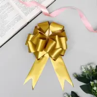 Бант - шар №4.5 &laquo;Классика&raquo;, золотой