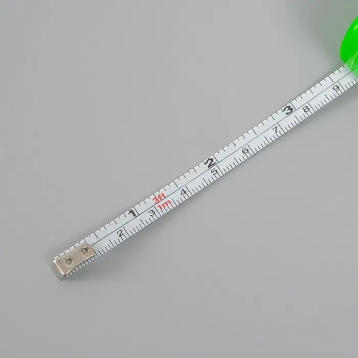 Рулетка-брелок для ключей на кольце &laquo;Эксперт&raquo;, 1 метр, 3.5&times;3.5 см, МИКС