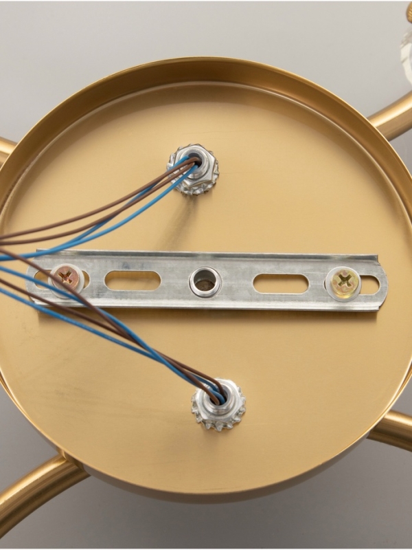 Люстра "Рико" 4х40Вт Е27 бронза 46х40х18см