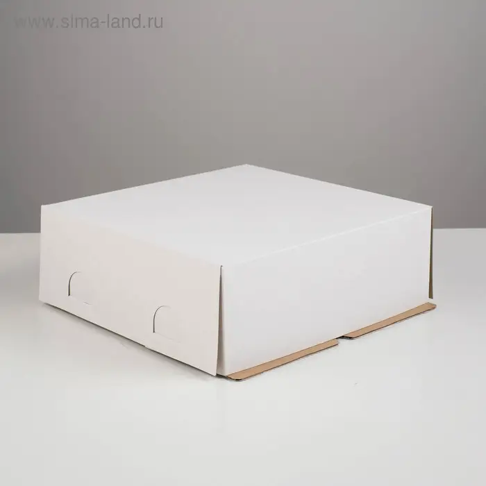 Кондитерская упаковка, 28 х 28 х 10 см