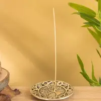 Подставка под благовония "Древо Жизни" алюминий 11 см