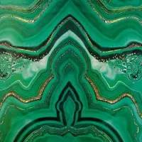 Бумага упаковочная глянцевая двухсторонняя &laquo;Малахит&raquo;, 70 х 100 см