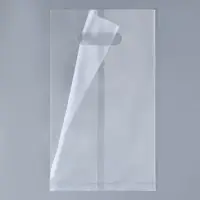 Пакет квадратный полиэтиленовый с вырубной ручкой, упаковка, прозрачный, 30х43+28см &plusmn; 5% 60 мкм