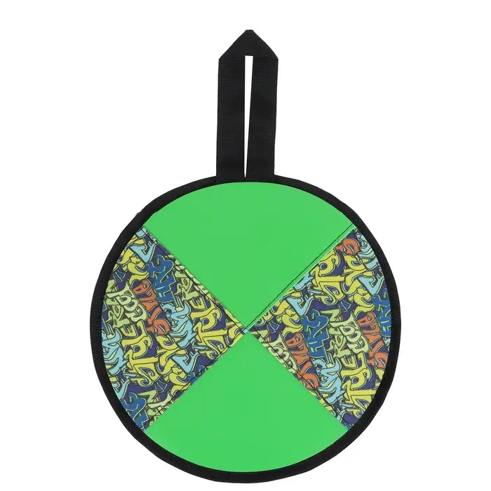 Ледянка круглая с ручкой, d=33 см, толщина 2 см, цвета МИКС