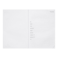 Ежедневник датированный 2024 года, А5, 176 листов, Attomex.Lancaster, обложка балакрон, ляссе, блок 70 г/м2, синий