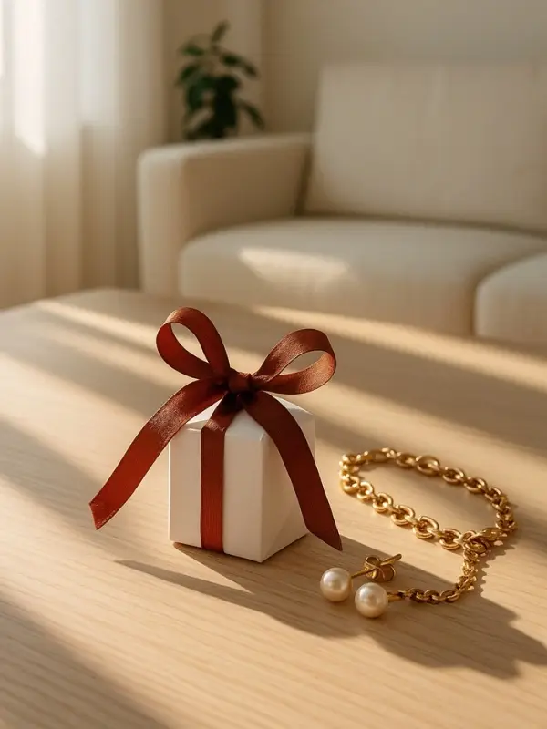 Коробочка подарочная складная &laquo;Купол&raquo; 4&times;4&times;5.5, бело-коричневый