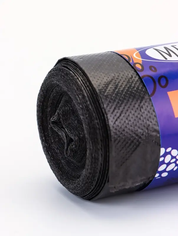 Мешки для мусора 240 л, ПНД, 20 мкм, 10 шт в рул, цвет черный