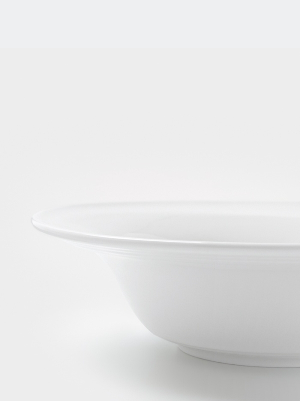 Тарелка глубокая Hanna Kn&ouml;vell, d=19.8 см, фарфор, белая