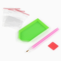 Алмазная мозаика на термостакане &laquo;Котик&raquo;