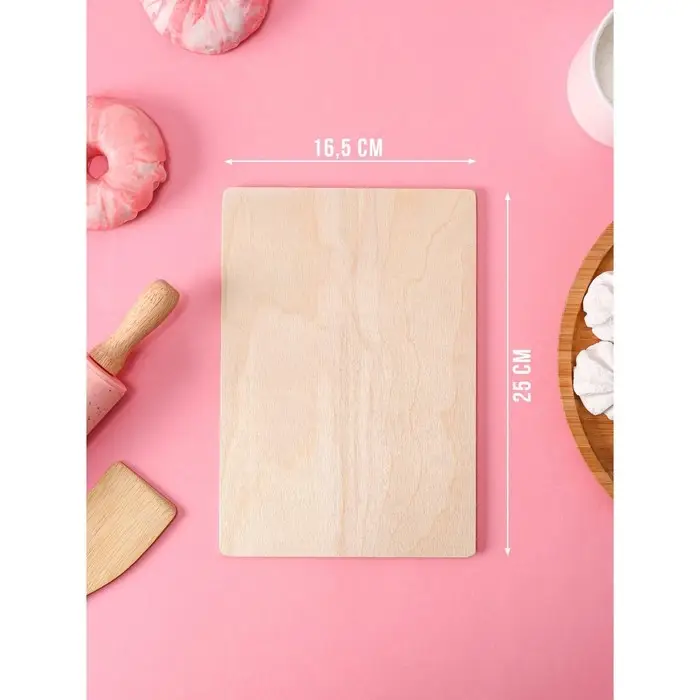 Доска разделочная деревянная &laquo;Букет&raquo;, 25&times;16,5&times;0,4 см