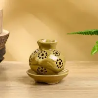 Аромалампа &laquo;Кувшин&raquo;, 9&times;9&times;9 см, керамика, бежевая