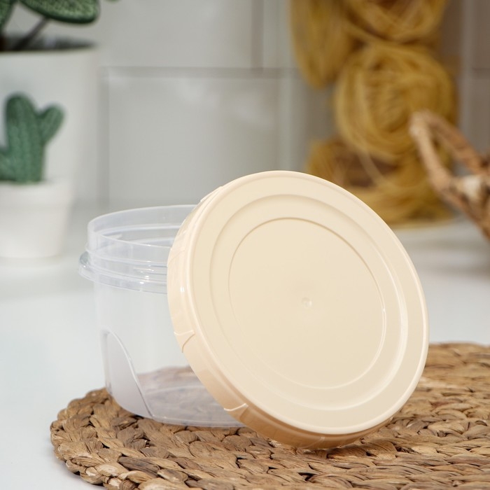 Банка для хранения продуктов с крышкой &laquo;Фиджи&raquo;, 0,7 л