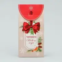 Коробка складная &laquo;Уютного Нового года&raquo;, 9 х 19 х 6 см