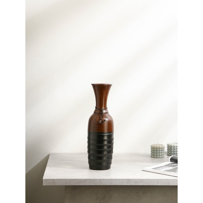 Ваза &laquo;Ситунья&raquo;, керамика, h=40 см, 1 сорт, Иран