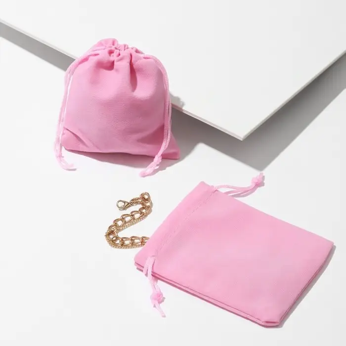 Мешочек бархатный &laquo;Влюблённое ассорти&raquo;, 9&times;10, МИКС