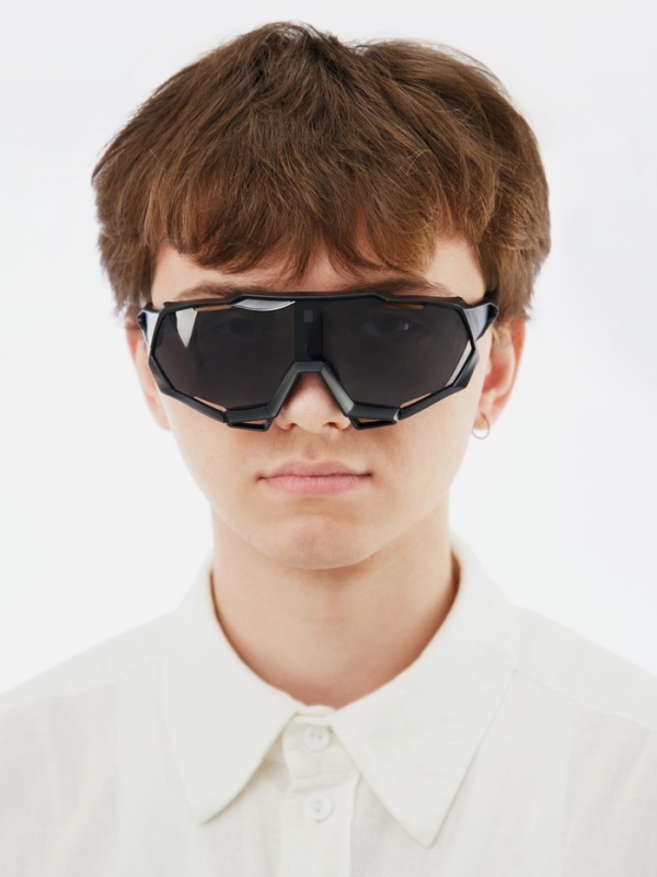 Очки солнцезащитные спортивные, uv 400, ширина 16.3 см, дужка 13.7 см, высота 6.3 см