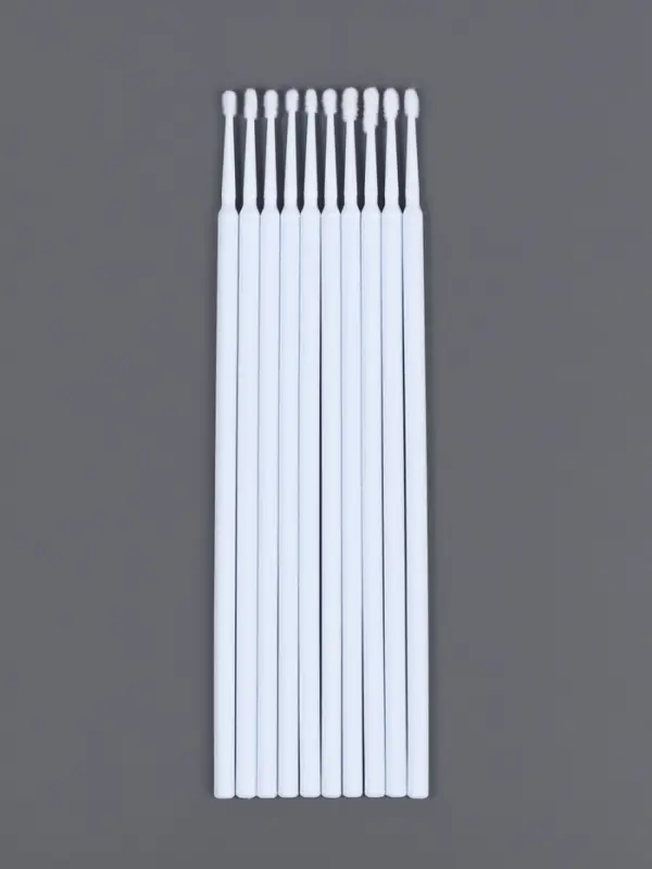 Микробраши для наращивания и ламинирования ресниц, набор - 10 шт., 9.5 см, белая