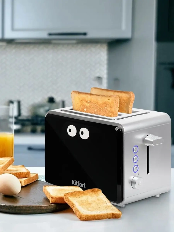 Тостер для хлеба КТ-2065 - 2 слота - 750 Вт