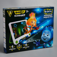 3D-планшет для рисования &laquo;Фиксики: Фикси планшет&raquo;, неоновые маркеры, световые эффекты, с карточками